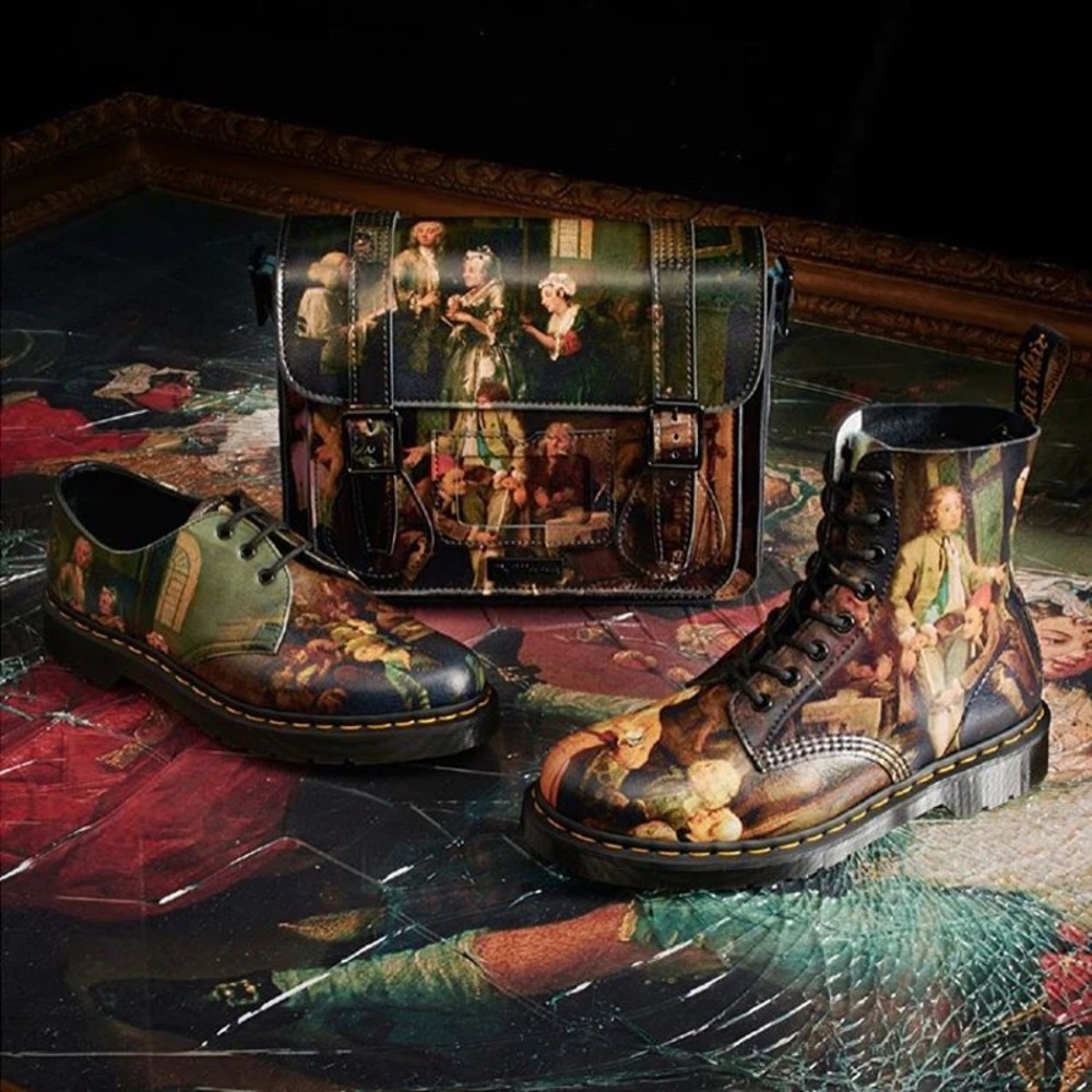 Dr. Martens WILLIAM HOGARTH PASCAL 1460 Boots - Picture 3 of 16